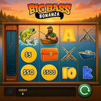 Cazeus - Big Bass Bonanza Slot Game - Pragmatic Play