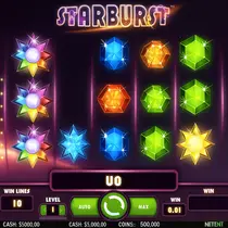 Cazeus - Starburst Slot - Funkelnde Juwelen mit hohen Gewinnchancen